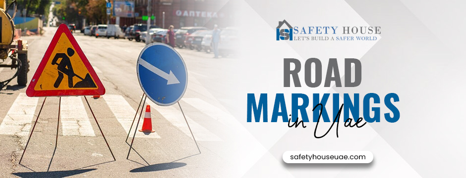 road markings in UAE