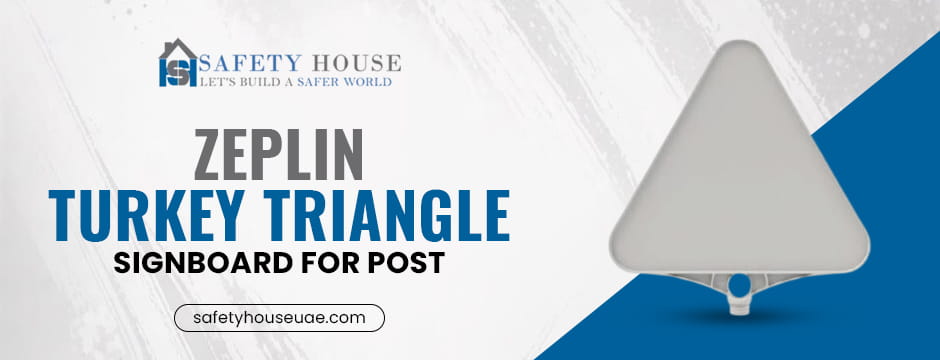 Zeplin Turkey Triangle Signboard for Post